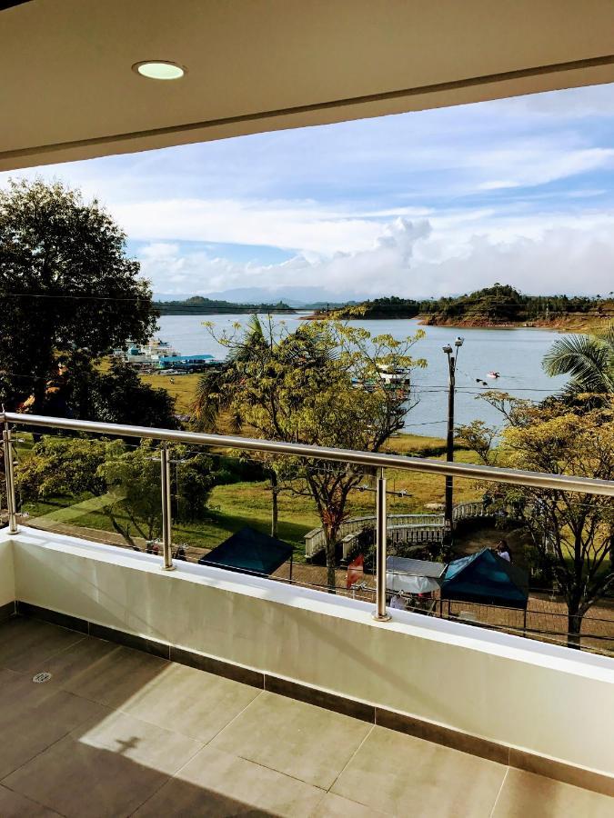 Aptos Vista Al Embalse, Frente Al Lago, Restaurantes, Bares Guatapé Kamer foto